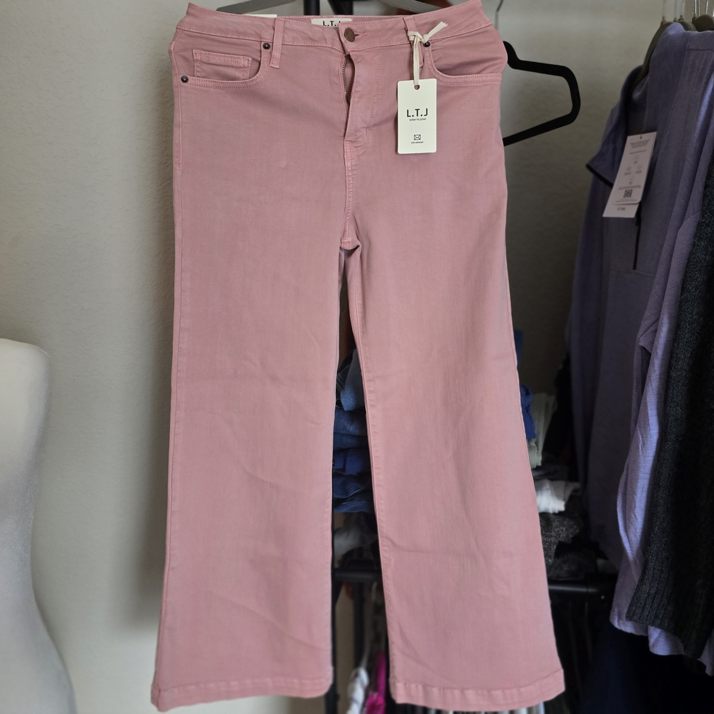 LTJ Letters To Juliet NWT 29 Pink Denim
